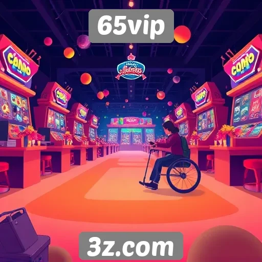 Acessibilidade e navegação no 65vip